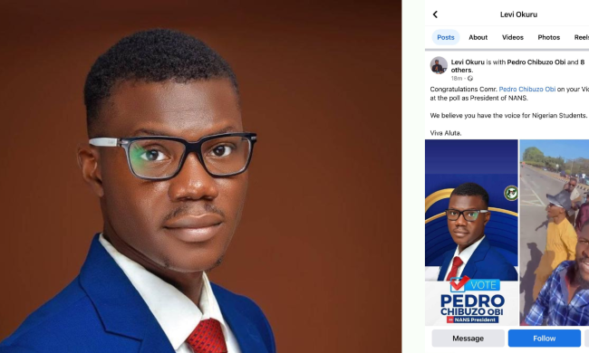 Pedro Obi From Delta University Emerges NANS President, Defeats Seyi Tinubu’s Preferred Candidate