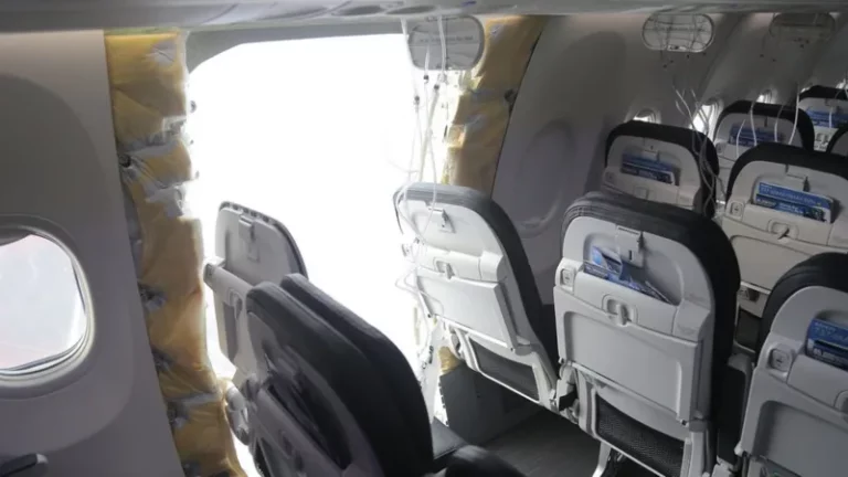 Boeing Admits Mistake Over Plane Door Blow-out