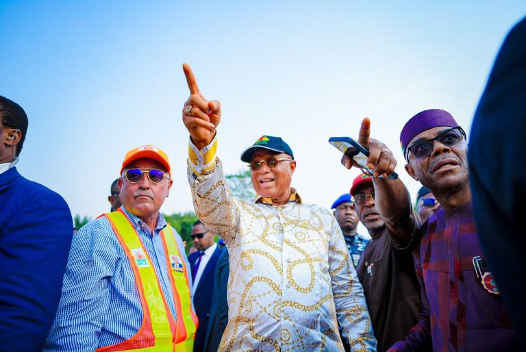 Gov Eno Assures On Completion Of Interventions At Atiku Abubakar Way, Ewet Offot Before April