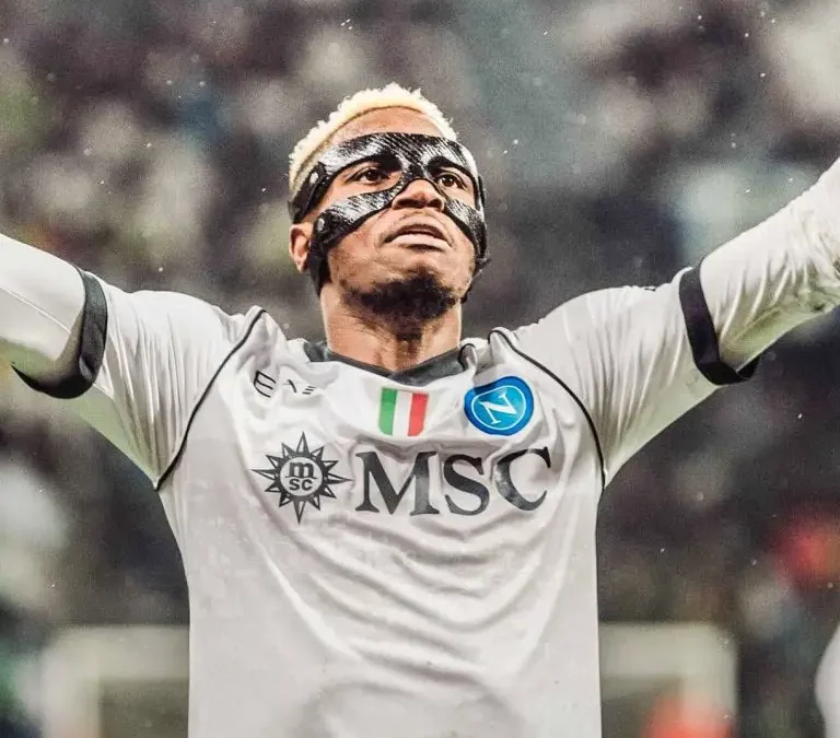 Osimhen Bags Hat-trick As Napoli Hit Six Past Sassuolo