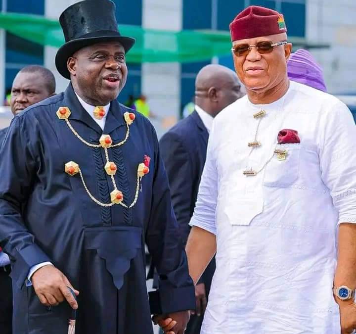 Gov Eno Congratulates Diri On Second Term Inauguration