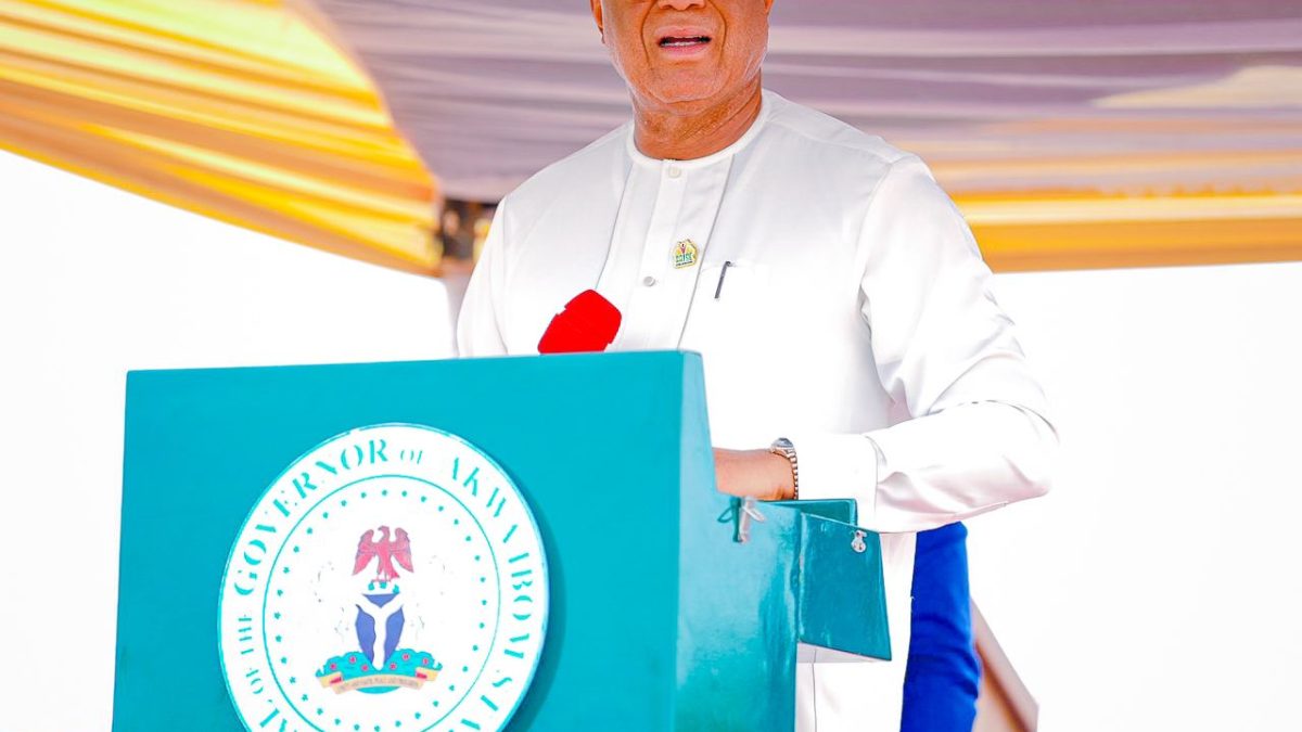 Gov Eno Orders Immediate Renovation Of Eket School, Mourns Late Deaconess Akpaette