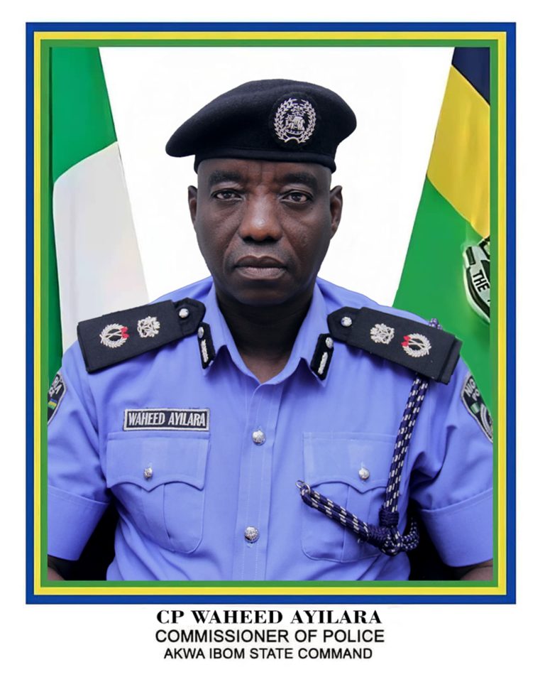 Akwa Ibom CP Ayilara Visits Trouble Spots In Eket, Ibeno, Esit Eket LGAs, Sues For Peace