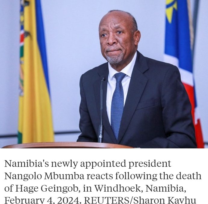 Namibia Inaugurates Mbumba As New President