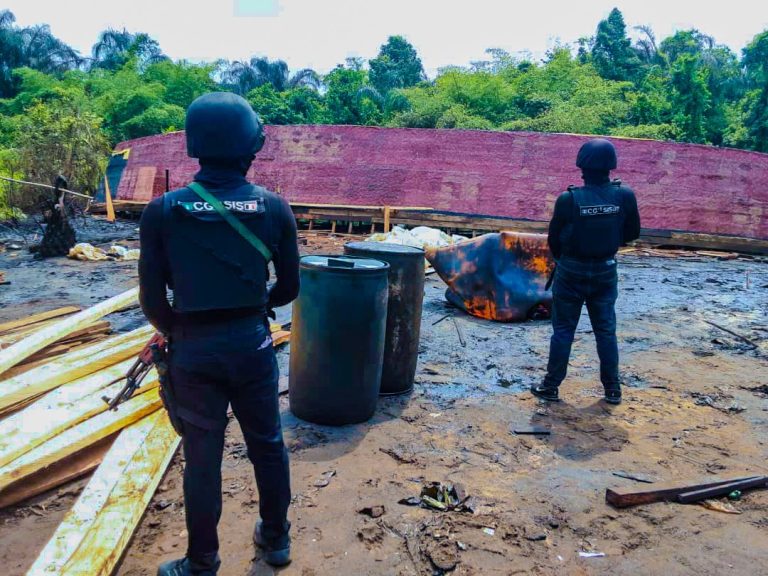 NSCDC Uncovers Illegal Oil Bunkering Site In Abia