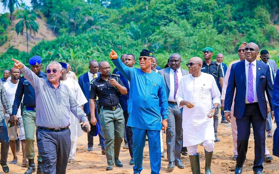 Gov Eno Targets  December For Completion Of Uyo Gully Reclamation Project