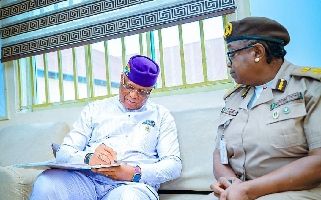 Gov Eno Commends NIS Over Cooperation With Sister Agencies In Checkmating Crime