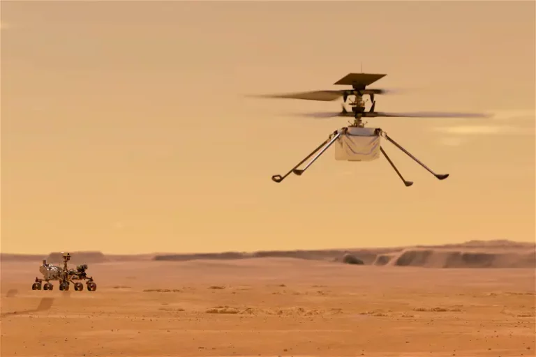 NASA Mars Helicopter Sends Last Message To Earth
