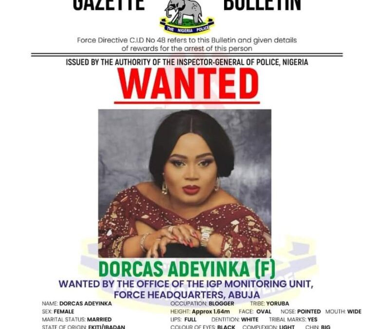 Police declare UK-based Nigerian woman wanted