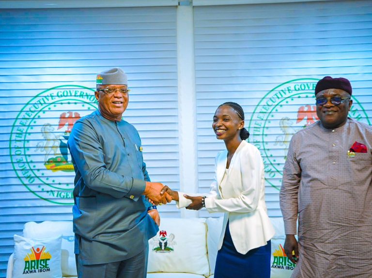 Gov Eno approves scholarship for Akwa Ibom daughter to Aviation College, Zaria