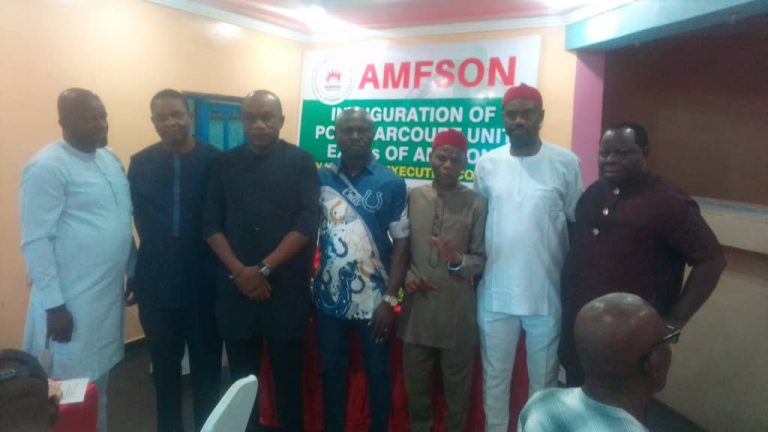 AMFSON Holds OGM, Inaugurates National, Port Harcourt Excos