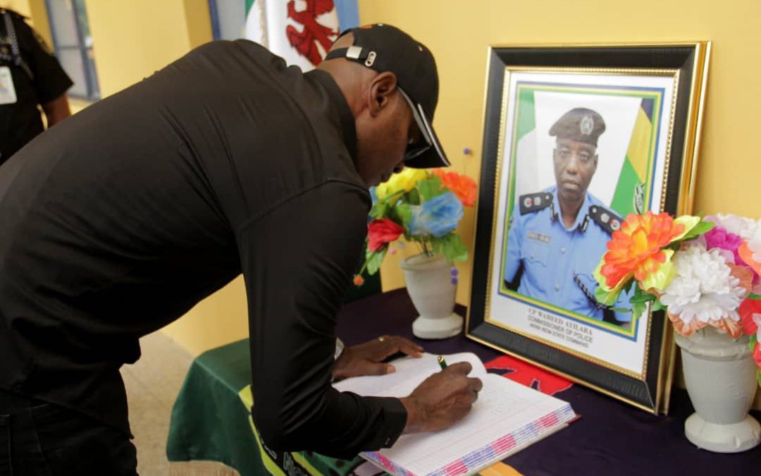 Akwa Ibom Police Receives Commissioner For Internal Security On Condolence Visit