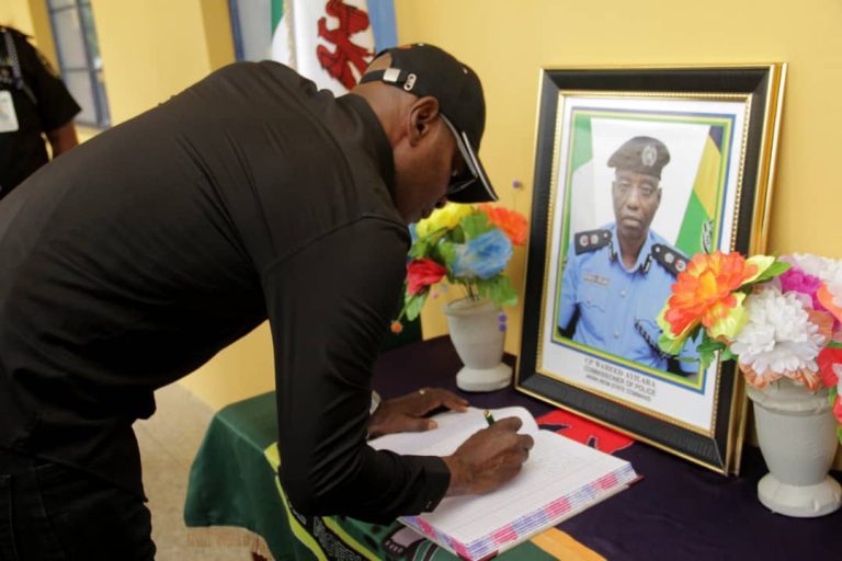 Akwa Ibom Police Receives Commissioner For Internal Security On Condolence Visit