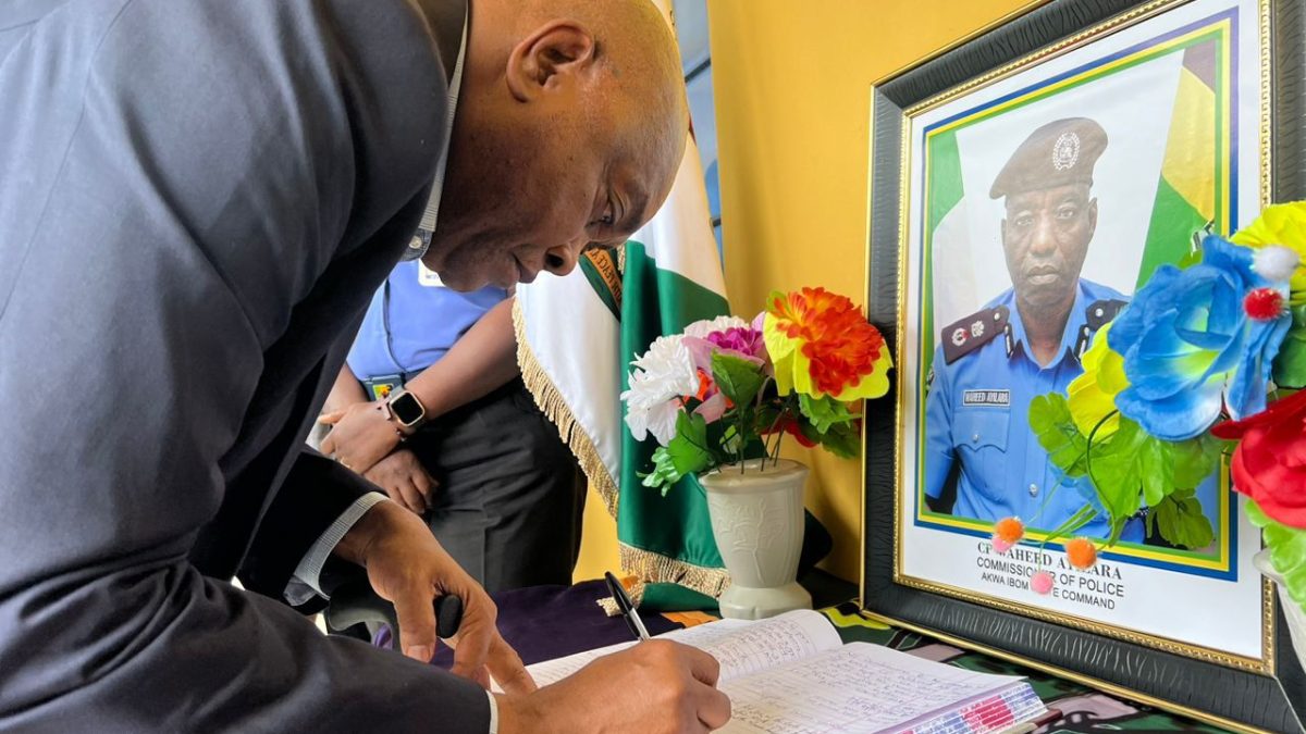 Late CP Ayilara: Attorney General Pays Condolence Visit To Akwa Ibom Police