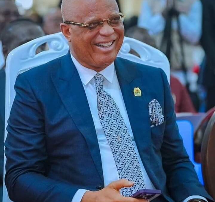 Gov Eno Bags Doctoral Degree In Public Admin From Uniuyo