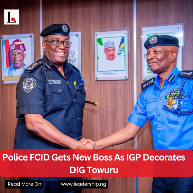 Police FCID Gets New Boss As IGP Decorates DIG Towuru
