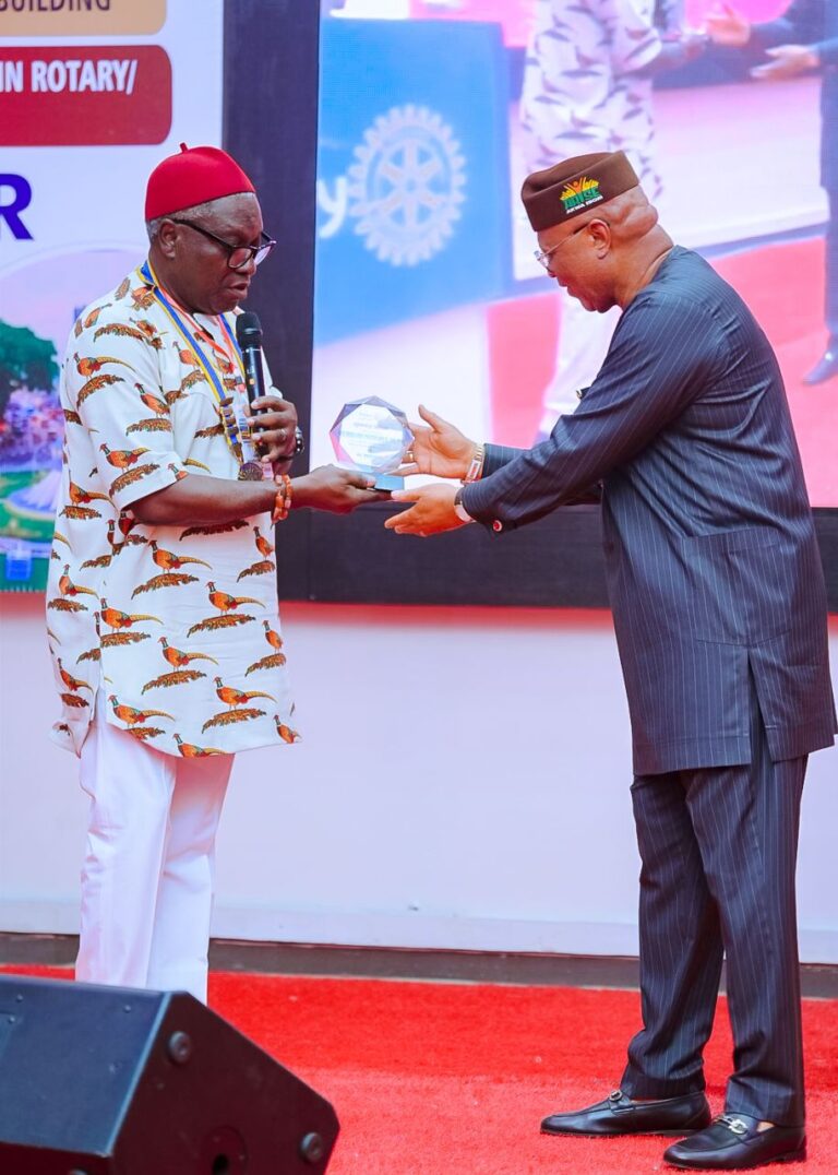 Gov Umo Eno: Serving Akwa Ibom The Rotary Way