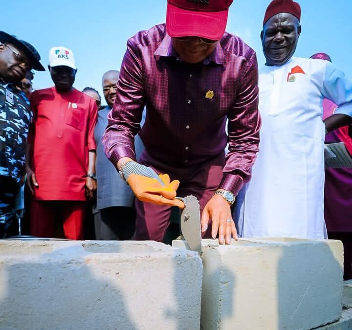 Gov Eno Flags Off Command Center Project In Akwa Ibom, Says No Hiding Place For Criminal Elements