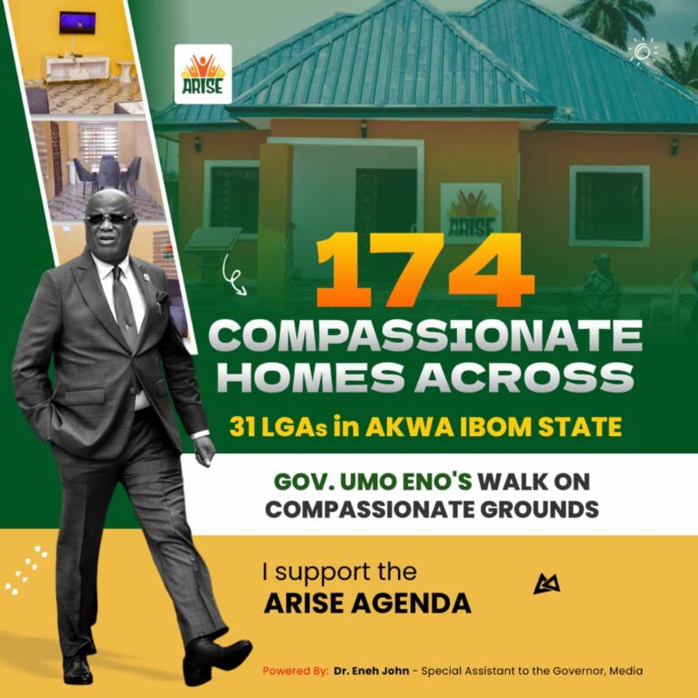 Gov Umo Eno: Walking On Compassionate Grounds