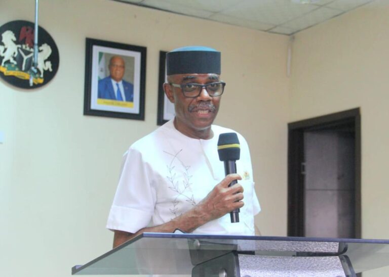 Prof Ibanga Returns, Reaffirms Commitment To Excellence, Teamwork At Works Ministry