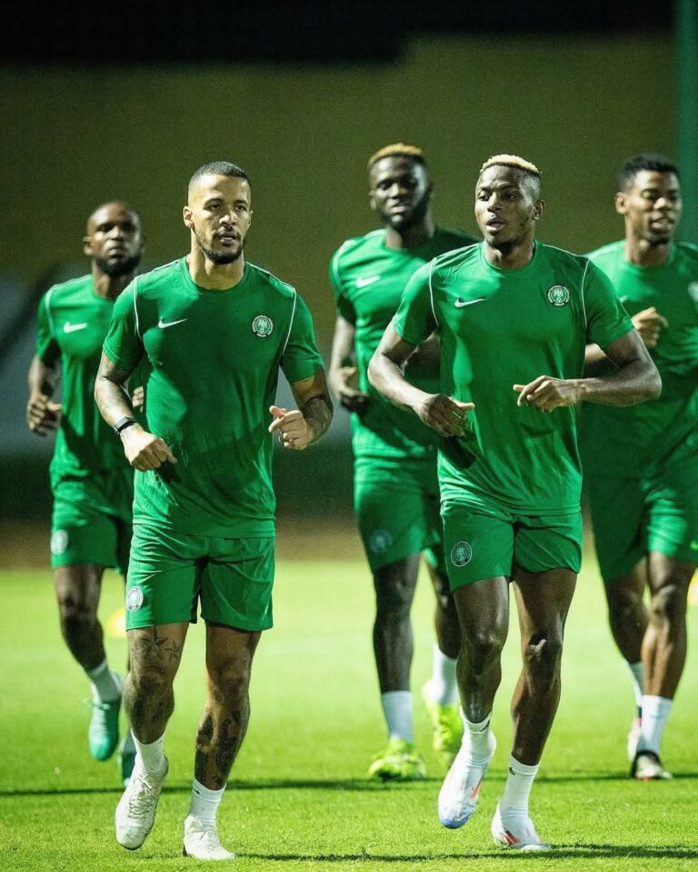 2026 World Cup Qualifier: Gov Eno Promises Enabling Environment For Super Eagles, As NFF Promises Free Jerseys To First 500 Fans