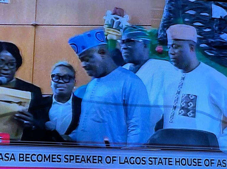 Mudashiru Obasa Returns As Lagos Assembly Speaker
