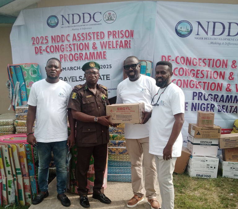 NDDC Launches 2025 Prison Decongestion, Welfare Programme In Niger Delta