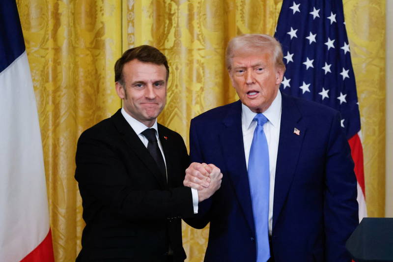 French President Macron Calls For Suspension Of Investment In United States Until Tariffs Clarified