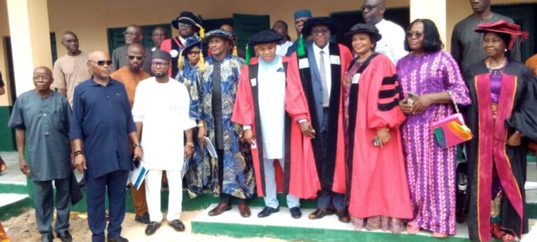 Maurid College of Nursing Sciences In Nsit Ibom Matriculates Pioneer Students As Rep Idem Donates, Commissions New Block