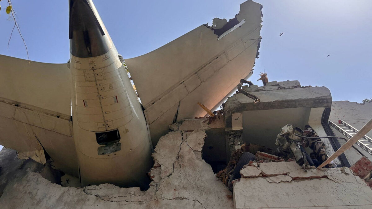 Air India Crash: London-bound Plane Carrying 242 People Crashes In Ahmedabad, All Onboard Dead