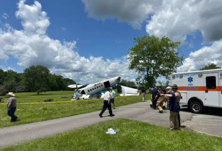 Plane Carrying 20 People Crashes In United States