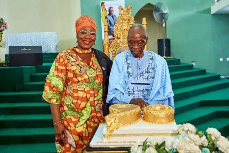 Gov Umo Eno Celebrates Revd Umoren On 90th Birthday, Describes Him As A Humble And Selfless Leader