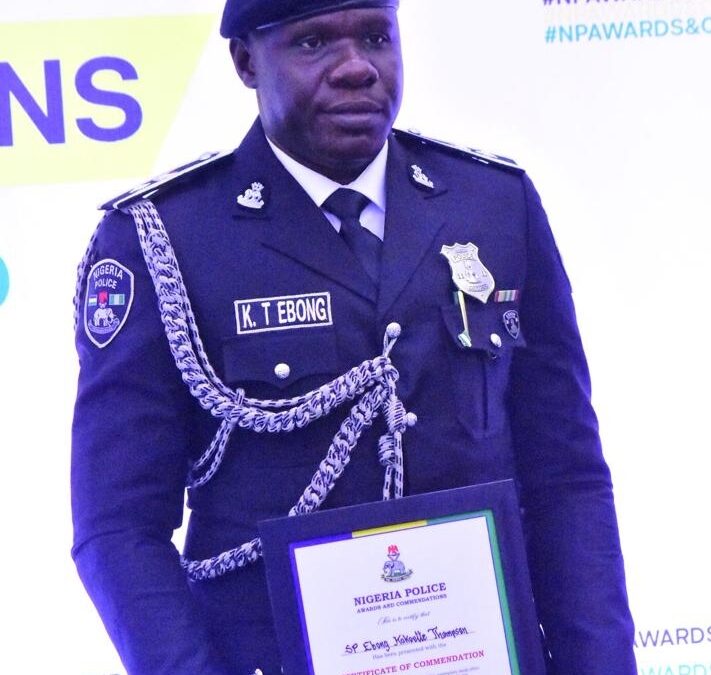 CSP Koko Ebong Of Akwa Ibom Named Crime Buster of the Year