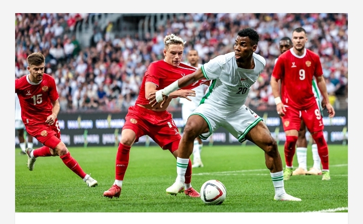 Super Eagles Hold Russia to 1-1 Draw in International Friendly