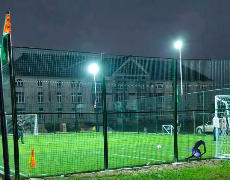 FLON Sports Academy Training Pitch First Phase, Completed, Ready For Commissioning