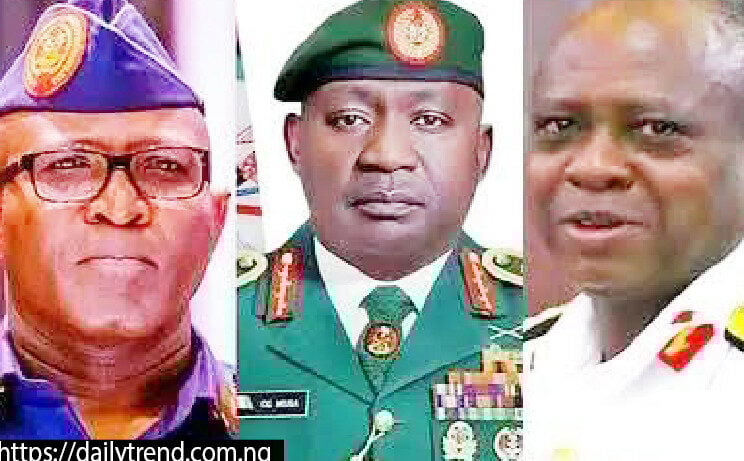 Retirement Benefits: Service Chiefs To Go Home With Bulletproof SUVs, Prado Jeeps, $60,000 For Medicals