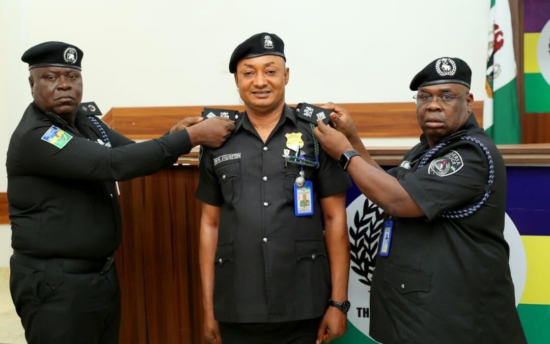 CP Azare Decorates Promoted Officers In Akwa Ibom, Hails IGP Ebgetokun’s Leadership