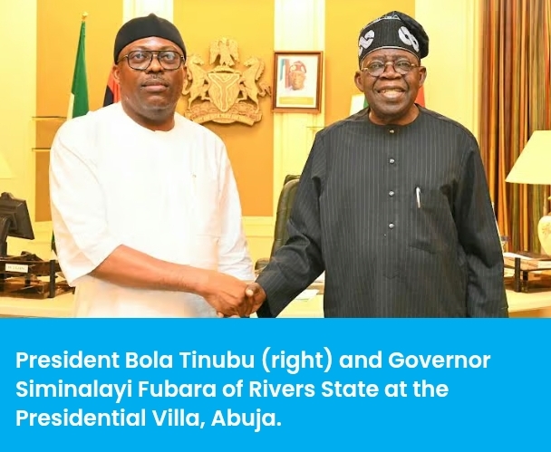 Tinubu Stands By Fubara, Says Gov Is APC Leader In Rivers