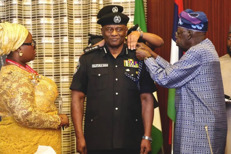 President Tinubu Decorates Disu As Acting IGP