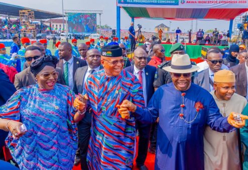 Akpabio lauds Eno over peaceful conduct of APC state congress in Akwa Ibom