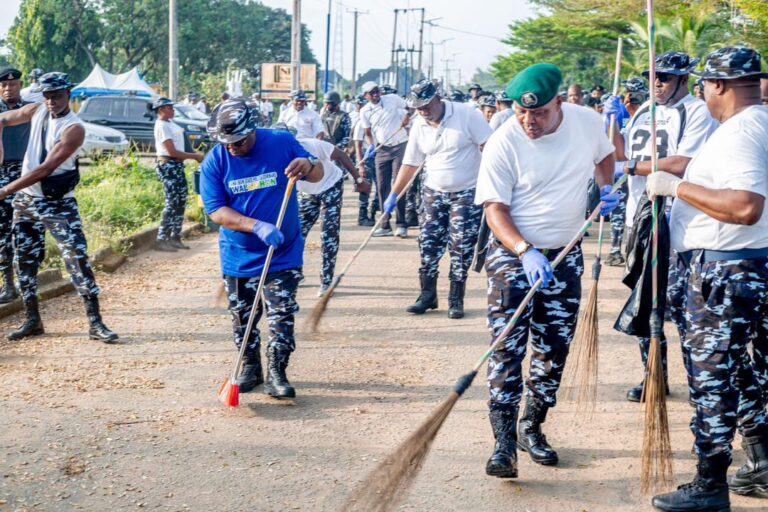 Akwa Ibom Police Kickstart 2026 Police Week With Statewide Sanitation Exercise, Medical Outreach