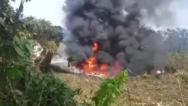 Military Plane With ‘At Least 110 Soldiers’ On Board Crashes In Colombia