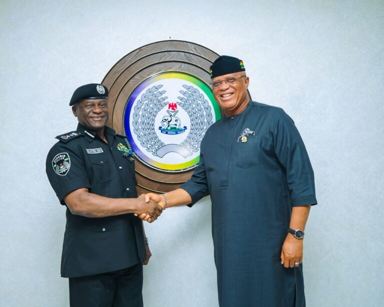 Gov Eno Visits IGP Disu, Seeks Stronger Collaboration In Security Management