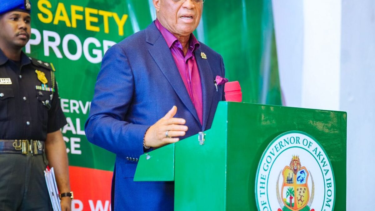 Gov Eno Tasks Citizens To Embrace Robust Safety Culture