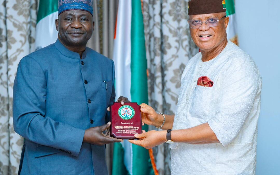Defence Minister Applauds Gov Eno On Purposeful Leadership, Support For Security Agencies