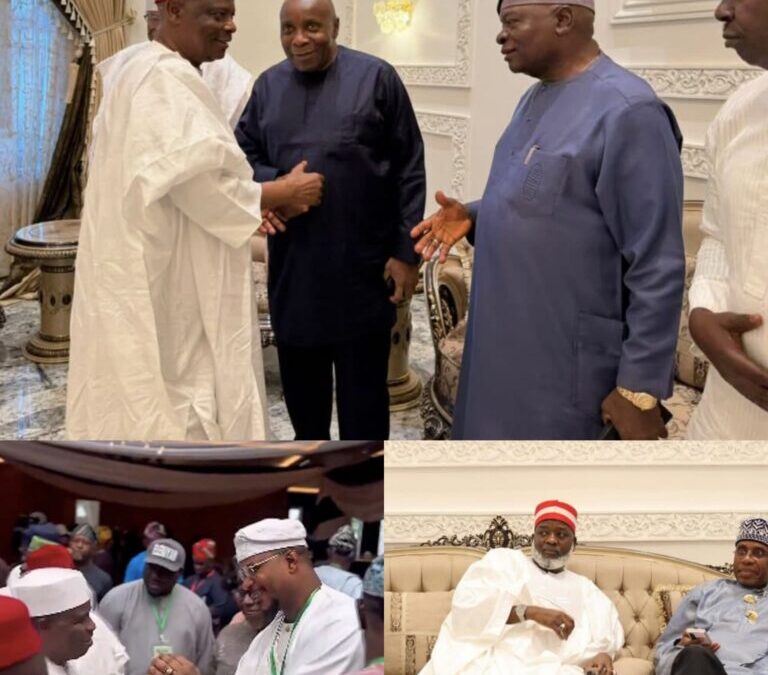 Obasanjo, Atiku, Kwankwaso Hold Major Opposition Talks In Ibadan