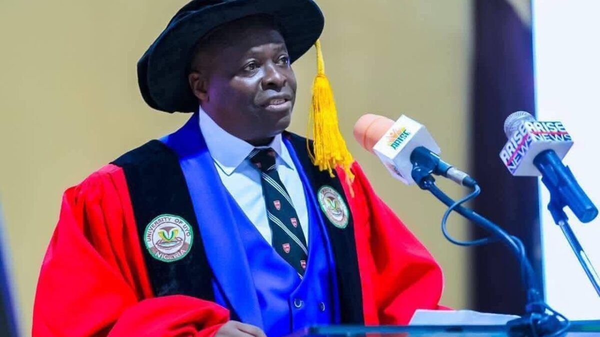 Uyo Council Chairman Congratulates Prof Chris Ekong on Appointment As UNIUYO Vice Chancellor