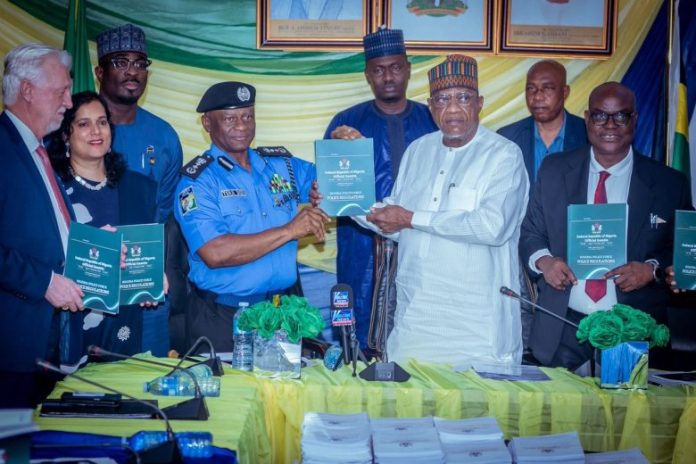 IGP Disu Receives New Police Regulations, Pledges Immediate Implementation