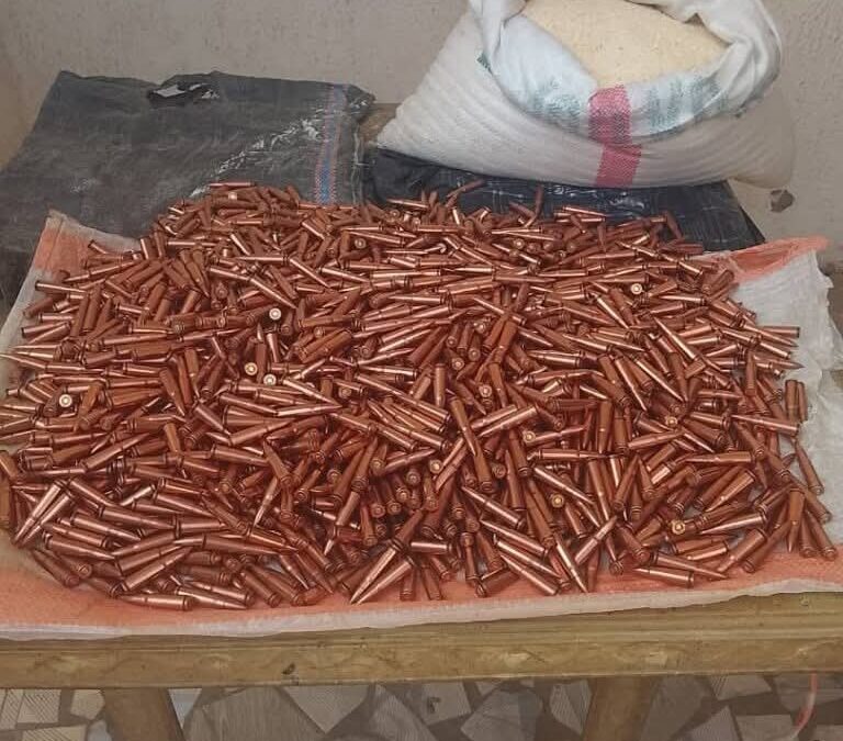 NDLEA Uncovers Bullets In Garri, Tramadol Concealed In Keg Of Palm Oil