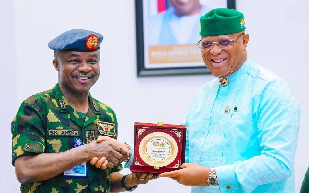 Akwa Ibom Gov Eno Pledges Continuous Partnership With NAF